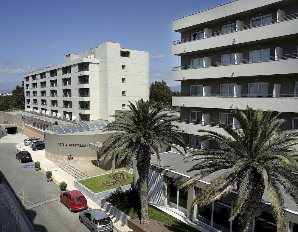 Hotel Spa Mediterraneo Park Roses Exterior foto