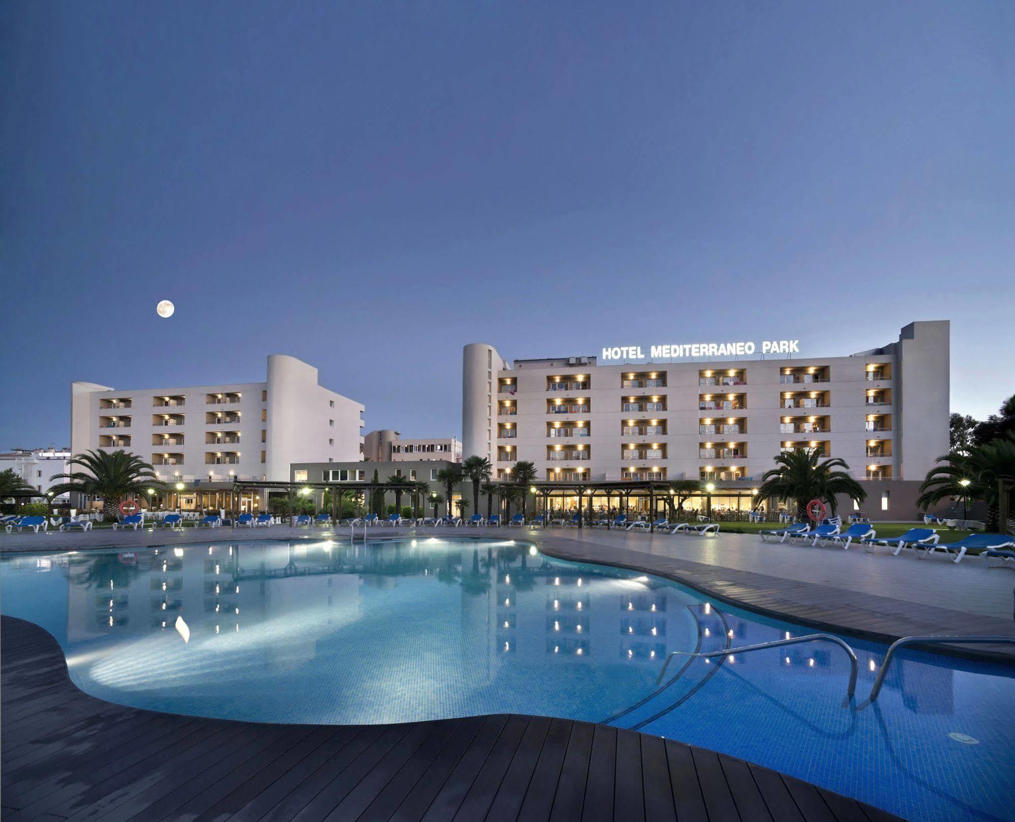 Hotel Spa Mediterraneo Park Roses Exterior foto